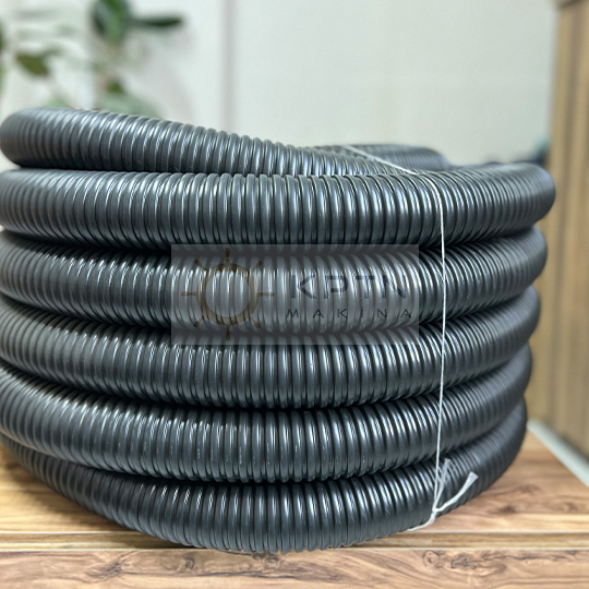 50mm PVC İzoleli Çelik Spiral