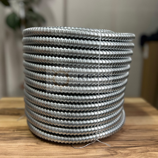 16mm Galvanizli Çelik Spiral Boru