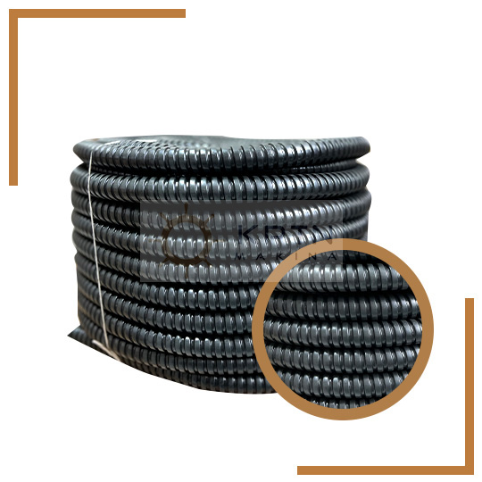 PVC İzoleli Çelik Spiral Boru